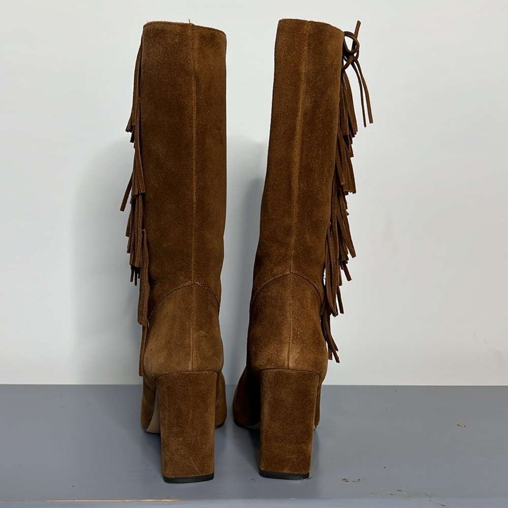 Vince Camuto VC-Sterla boots in Vintage Brown Verona, size 8 1/2 - Picture 4 of 6